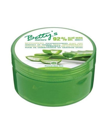 Betty'S Nature gel hydratant d' Aloe Vera 92%, 300 ml