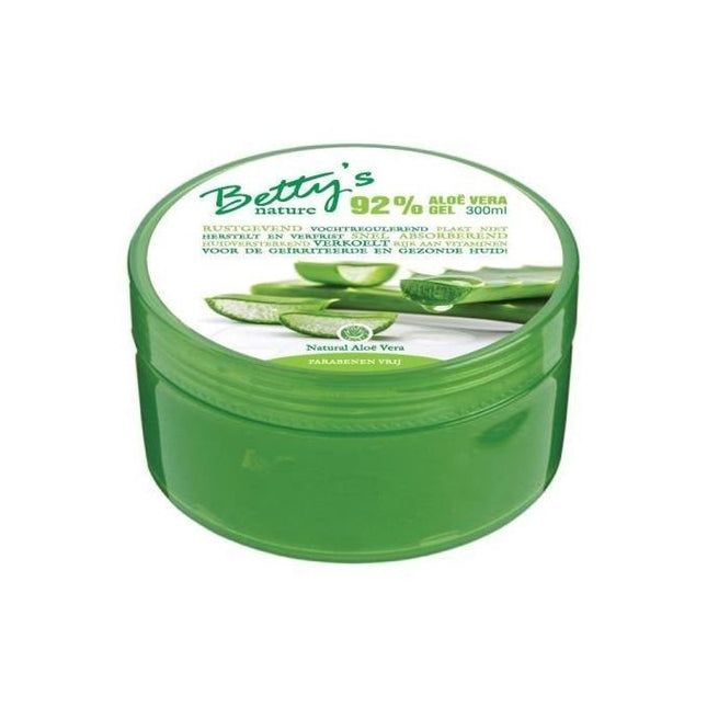 Betty'S Nature gel hydratant d' Aloe Vera 92%, 300 ml