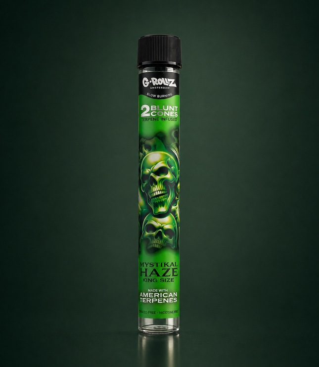 Cônes Pré-Roulés G-Rollz Mystikal Haze – King Size (x2)