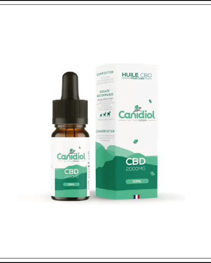 Huile CBD pour chiens, 8 kg à plus de 20 kg