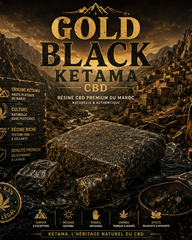 Gold Black Ketama
