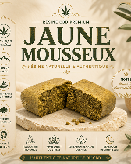 JAUNE MOUSSEUX