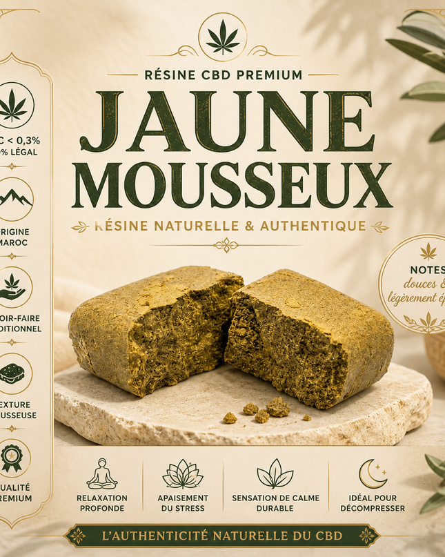 JAUNE MOUSSEUX