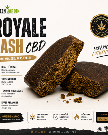 Le mousseaux Royale Hash CBD 🇲🇦