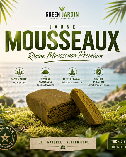 Jaune mousseux