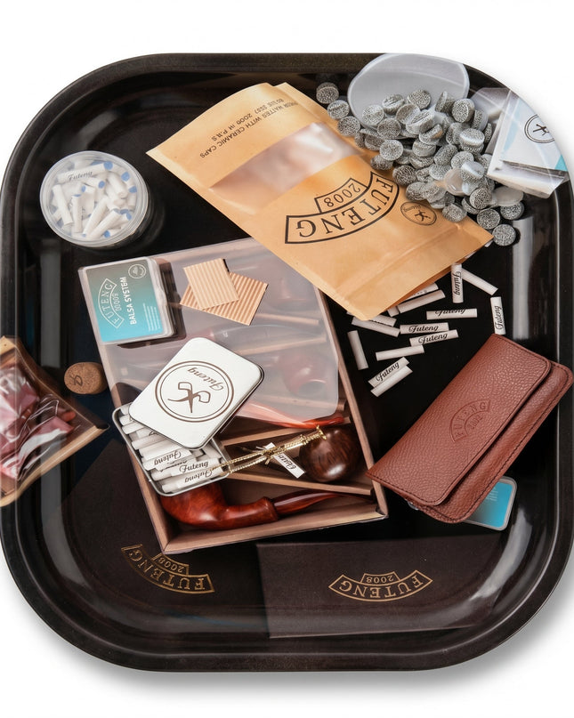 Rolling Tray Premium – Design Élégant Noir