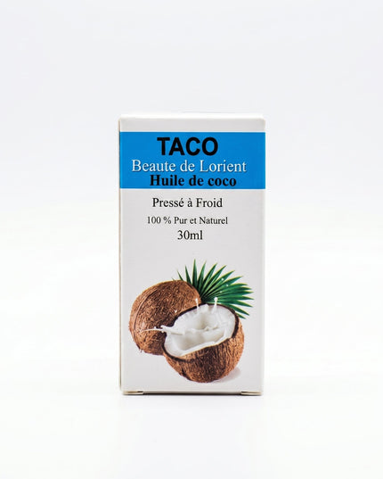 taco beaute de l'orient huile de coco