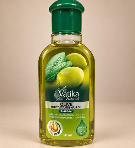 Dabur Vatika Olive Multivitamin Hair Oil - 50ml | Huile Capillaire Anti-Frisottis