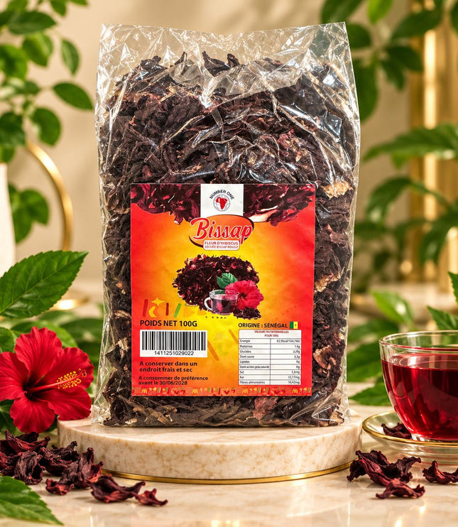 Bissap - Fleur d'Hibiscus Séchée - Essentiel Harmony