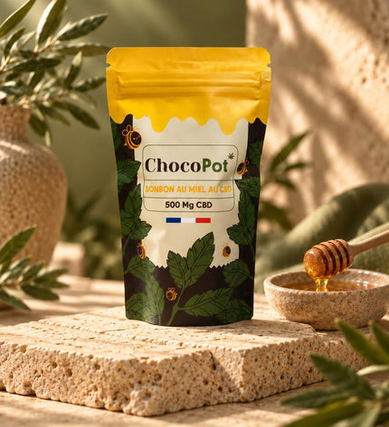 Bonbon au Miel au CBD - Essentiel Harmony