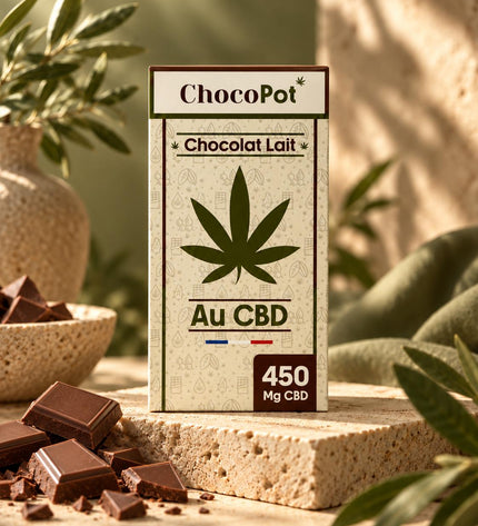 ChocoPot Chocolat Lait Au CBD - Essentiel Harmony