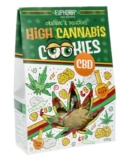 Hemp cookies - EUPHORIA High Cannabis 100g