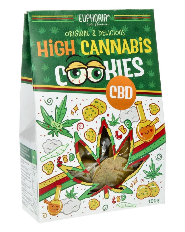 Hemp cookies - EUPHORIA High Cannabis 100g