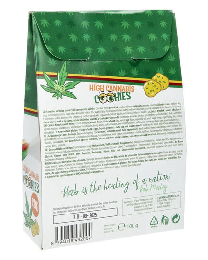 Hemp cookies - EUPHORIA High Cannabis 100g