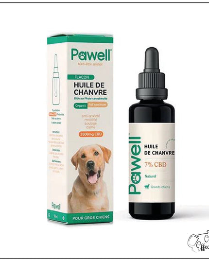 Huile CBD pour chien ( 20 Kg et plus )