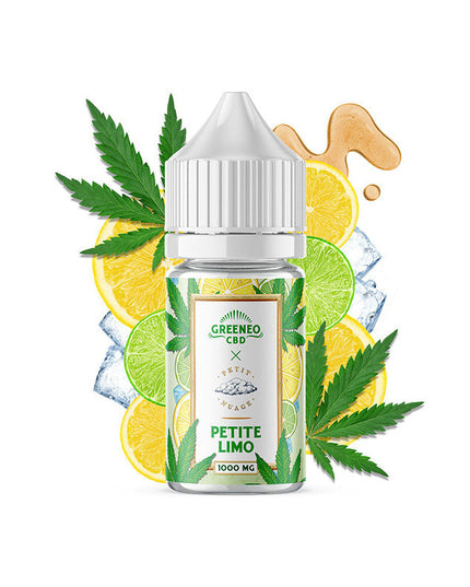 E-liquide CBD Petite Limo 30ml 1000mg - Greeneo