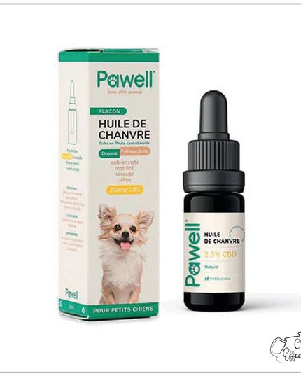 Huile CBD pour chien ( -10Kg )
