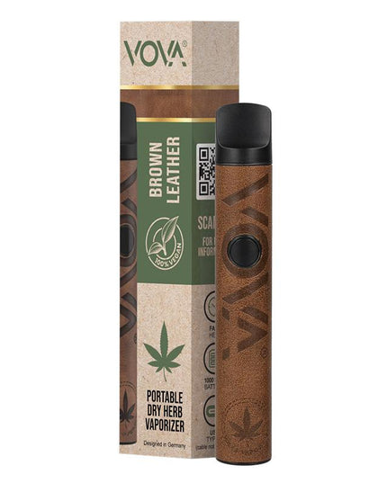 VOVA Vape Brown Leather