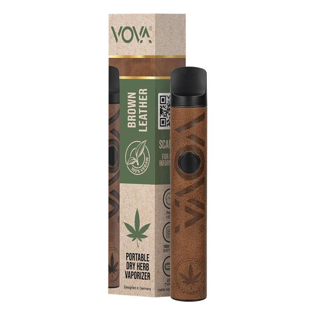 VOVA Vape Brown Leather