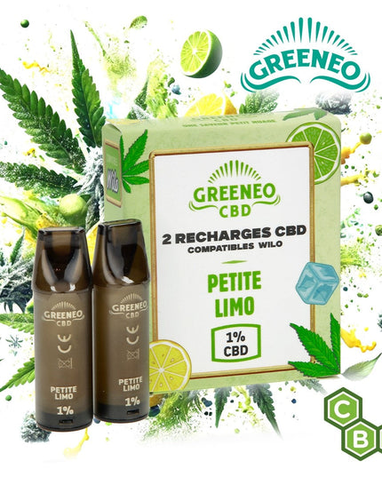 RECHARGES CBD POUR GREENEO X WILO PETITE LIMO PAR 2