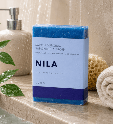 Savon Surgras à Froid au Nila (Éclaircissant & Anti-taches) - Essentiel Harmony