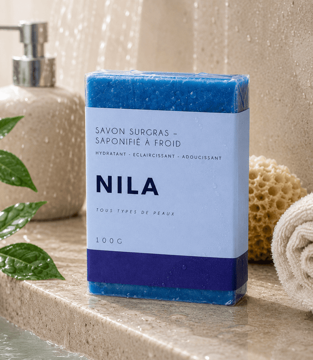 Savon Surgras à Froid au Nila (Éclaircissant & Anti-taches) - Essentiel Harmony